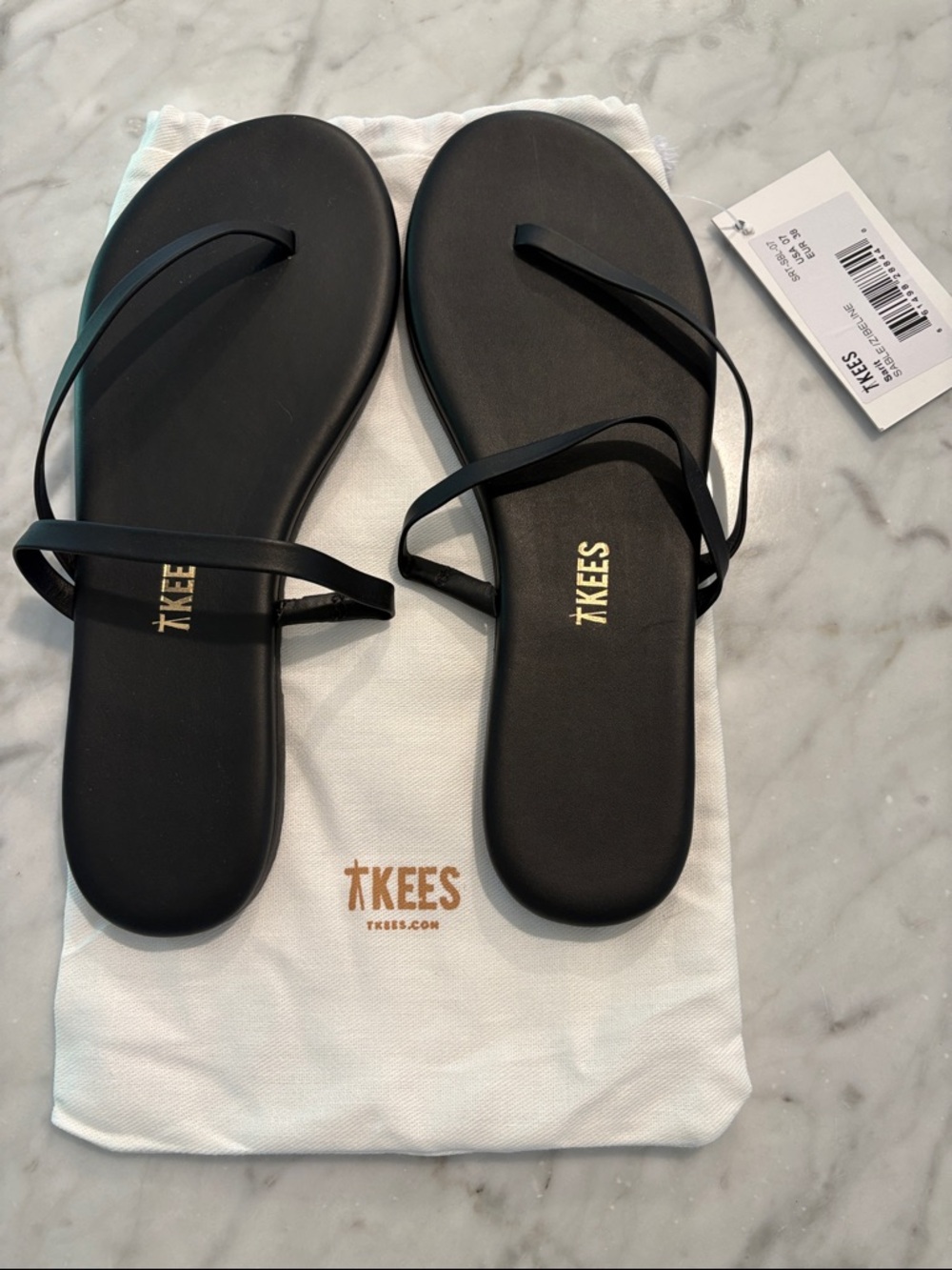 TKEES Sarit Sandals - Black